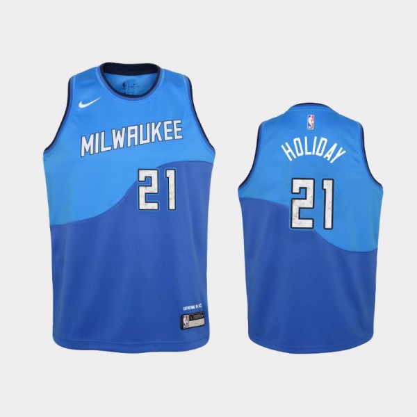 Jrue Holiday Milwaukee Bucks 2021-22 City Edition Jersey – Jerseys